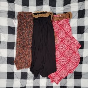 Women's elastic waisted Skirts, NWT, size Medium and Small